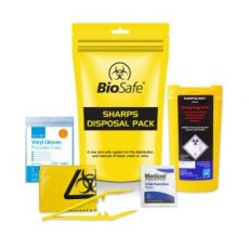 Body Fluid & Sharps Disposal Packs